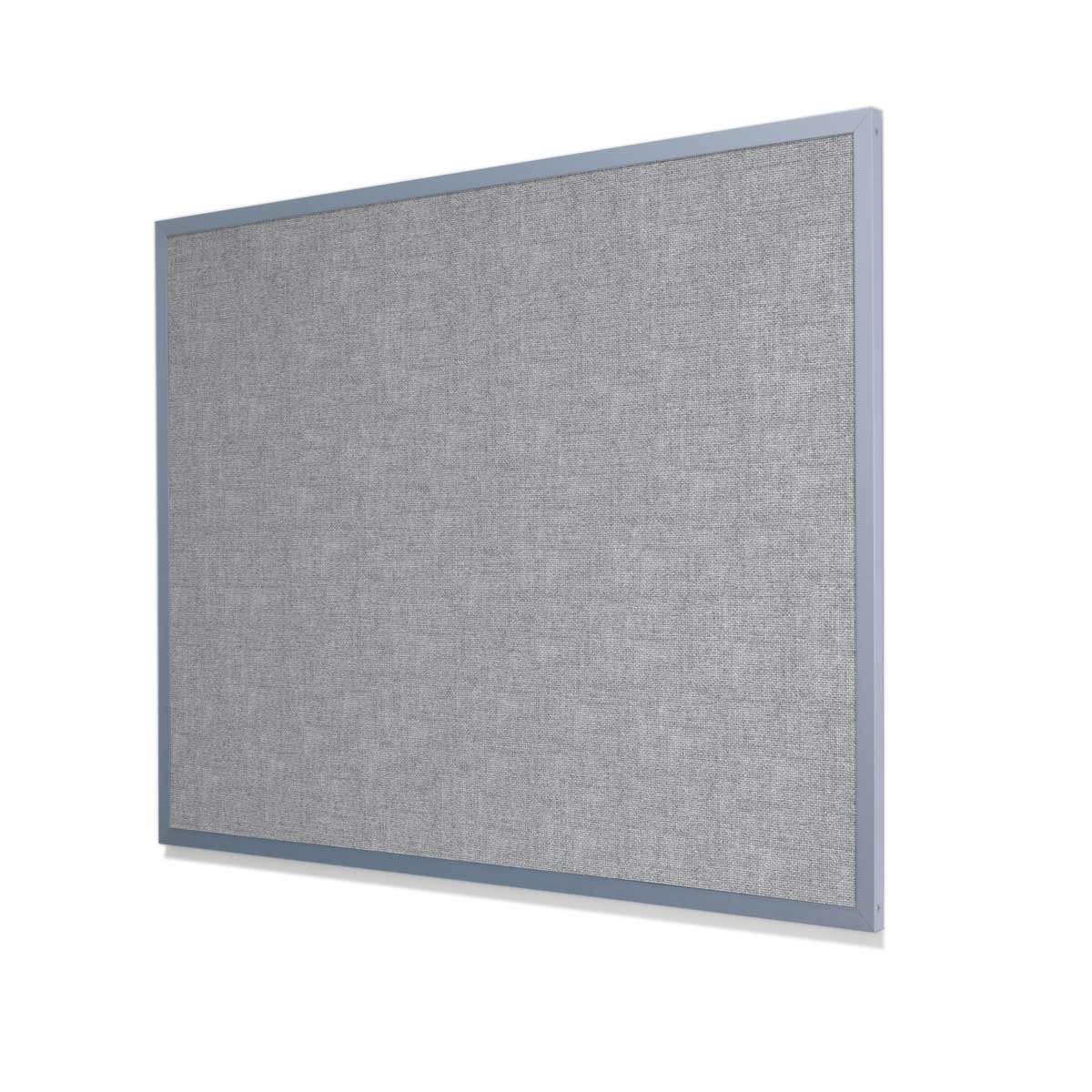 Guilford of Maine FR701 Blue Papier Cork Board with Heavy Aluminum Frame